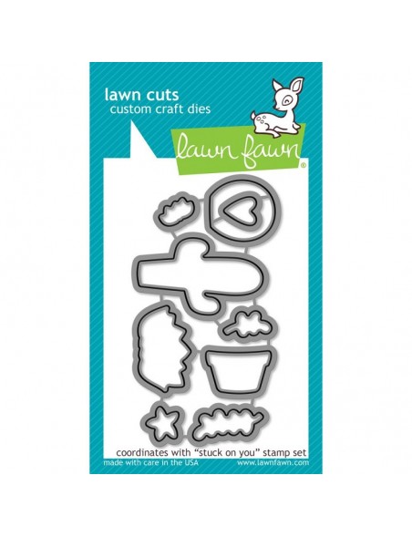 Lawn Fawn Cuts Custom Craft Die, Stuck On You