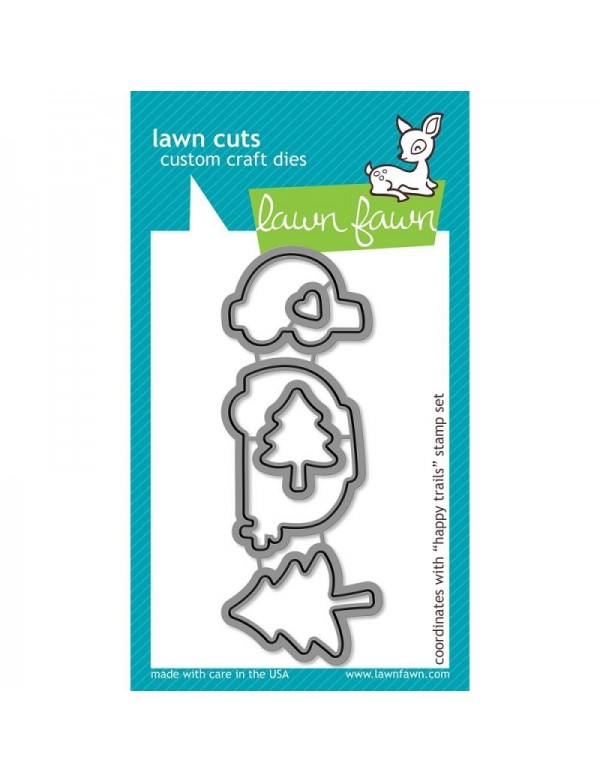 Lawn Fawn Cuts Custom Craft Die, Happy Trails