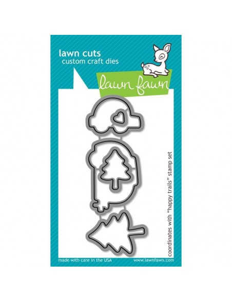 Lawn Fawn Cuts Custom Craft Die, Happy Trails