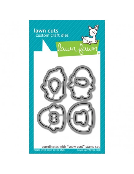 Lawn Fawn Cuts Custom Craft Die, Snow Cool