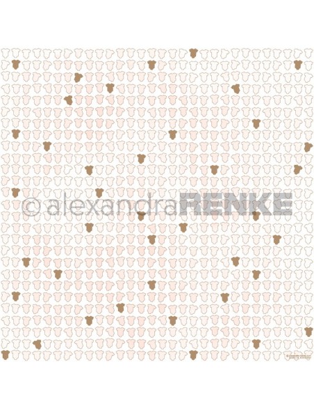 Papel Ropita de Bebe Rosa Dorado/ Babykleidung pink, gold - Alexandra Renke