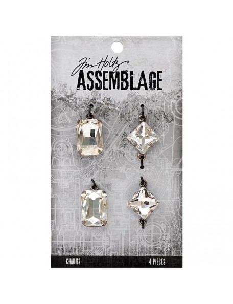 Tim Holtz decoraciones 4, gemas/Faceted Gems