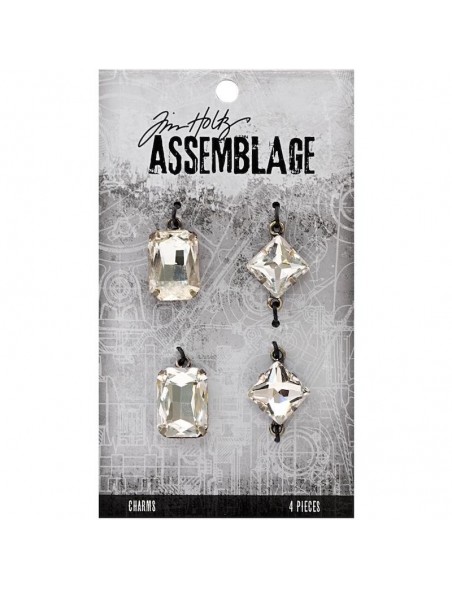 Tim Holtz decoraciones 4, gemas/Faceted Gems