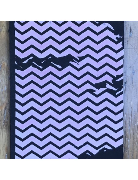 Memory Box Plantilla Chic Chevron Style 88555