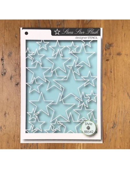 Memory Box Plantilla Star Flash Style 88542