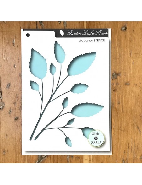 Memory Box Plantillas Leafy Stems Style 88545