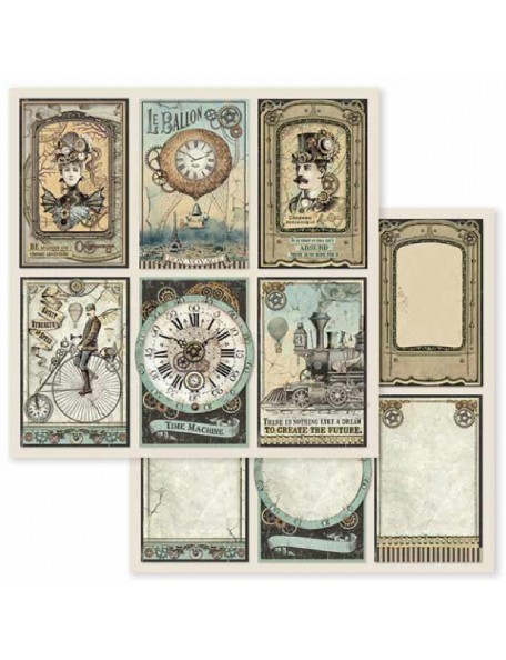 Stamperia Voyages Fantastiques Cards SBB601