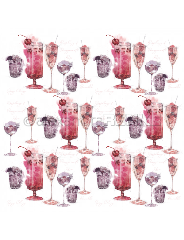 Alexandra Renke, Berry Cocktails